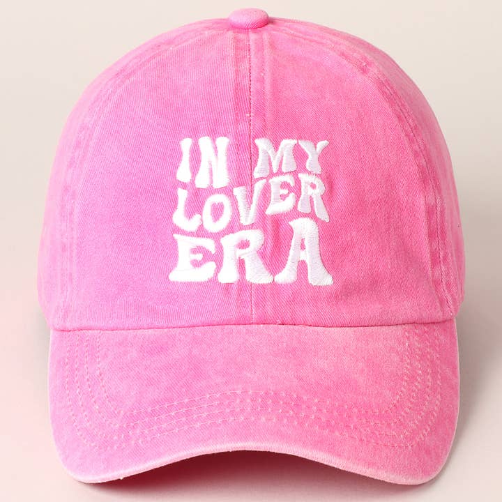 Fashion City - Wholesale Baseball Cap - Women's - Embroidered Letters In My Lover Era Baseball Cap5