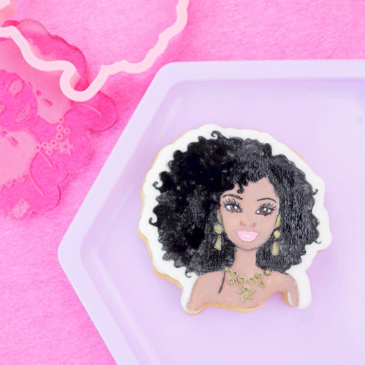 OUTboss STAMP N CUT - Dollhouse Glamourous Brunette for wholesale by Sweet-Stamp