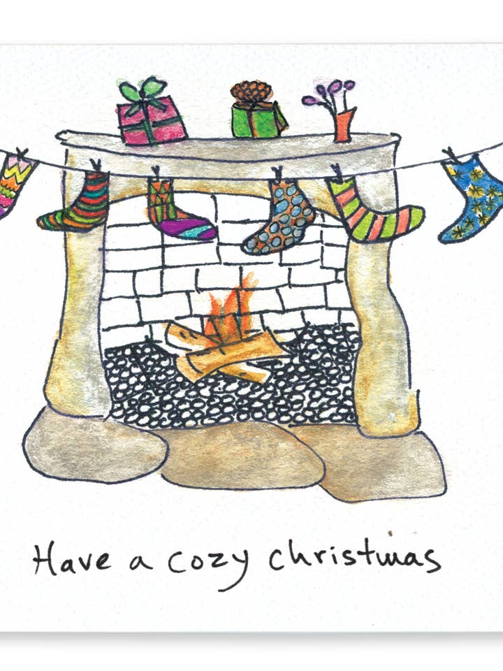 Have a Cozy Christmas for wholesale by Rosie’s Wonders Connection Cards