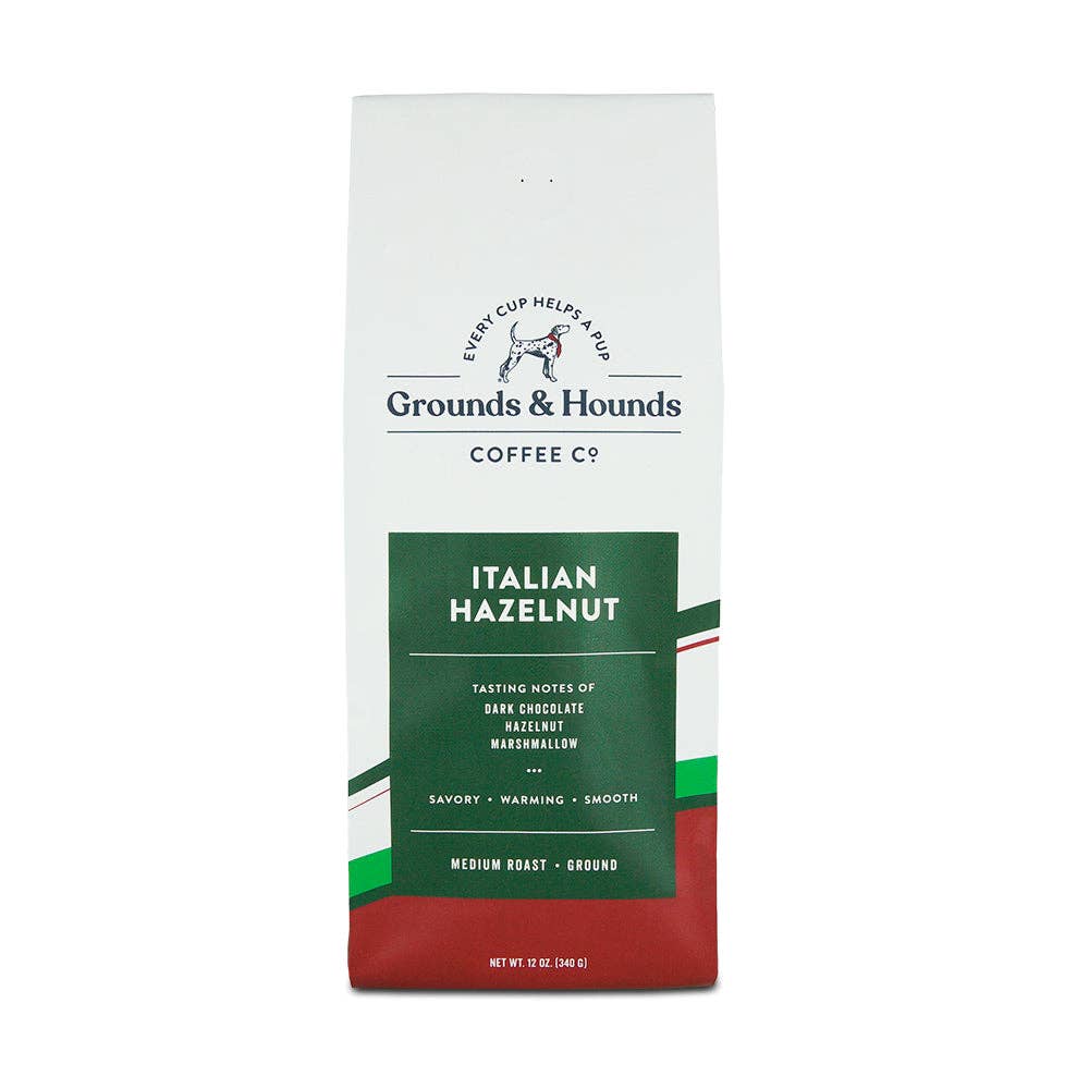 Grounds & Hounds Coffee Co. - Wholesale Ground Coffee - Italian Hazelnut Coffee1