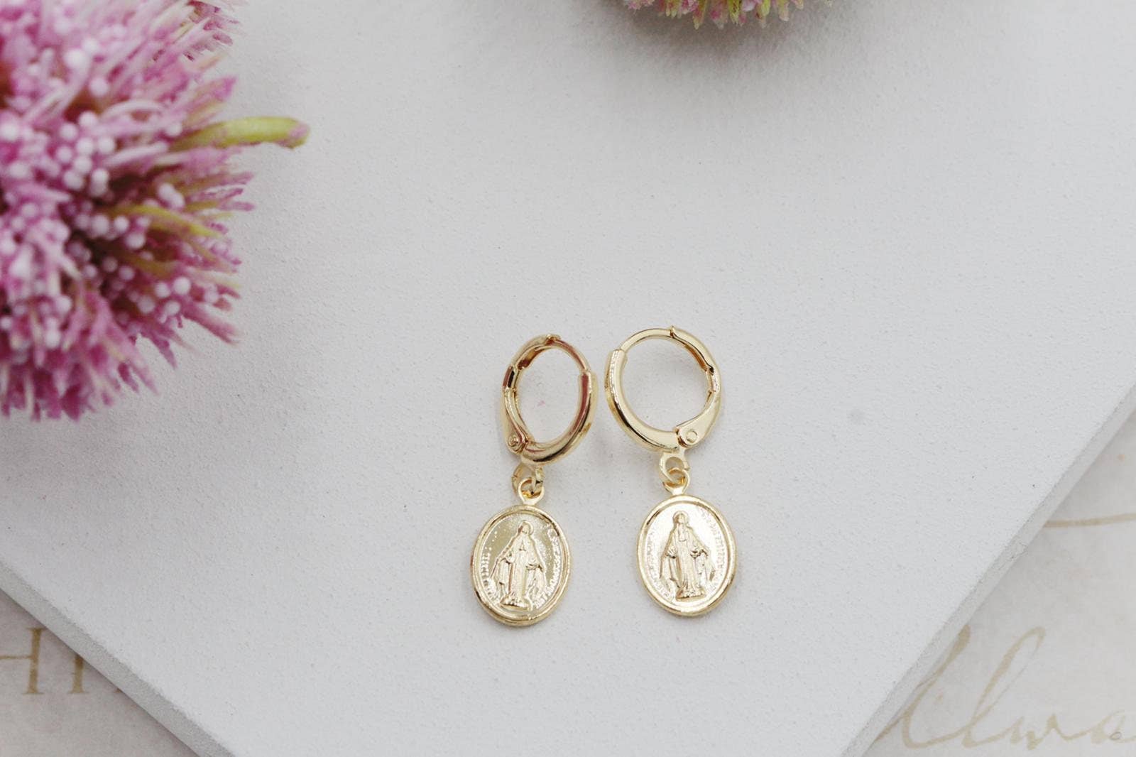 Cherie by Cherie - Wholesale Huggie Earrings - Miraculous Huggies Earrings0