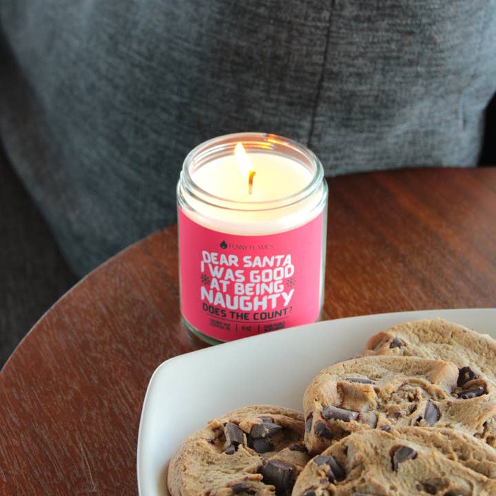 Funny Flames Candle Co - Les Creme - Wholesale Jar/Filled Candle - Holiday 2025 Best Sellers Collection 9oz Candles18