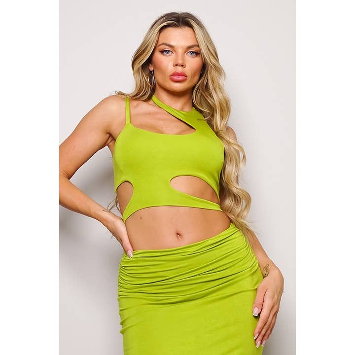 CEFIAN FASHION - Wholesale Blouse - Women's - ELLIS SEXY CUTOUT TOP10