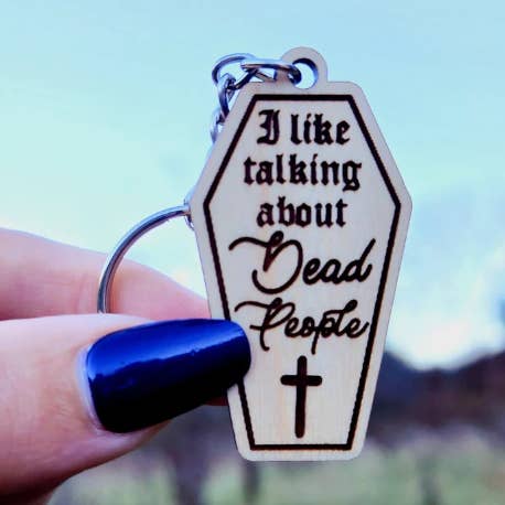 Døde Mennesker Nøglering, Historie Nøglering, Historiker Nøglering for engroshandel hos The Dungeon Rose