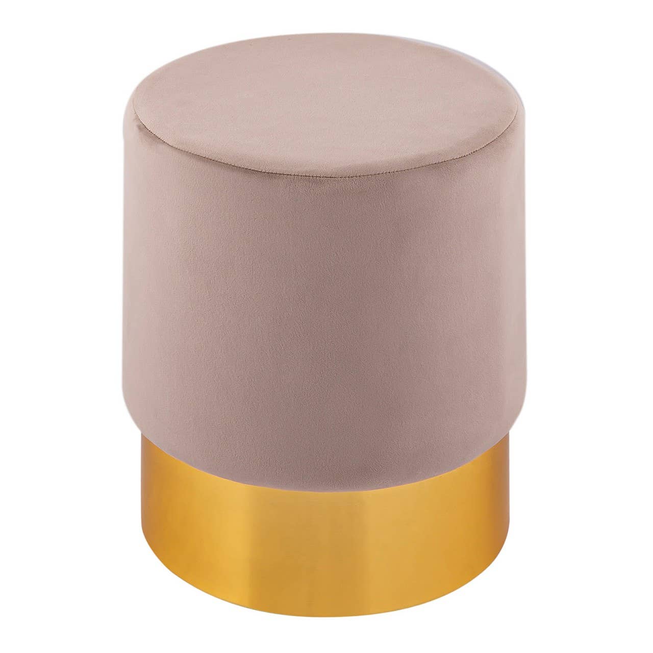 Voglrieder - Wholesale Pouf - Velvet stool 2nd choice velvet pouf, diameter 31 cm, height 43 cm20