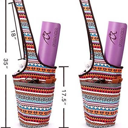 Yoga Mat Bag with Large Size Open Pocket for wholesale by VIGOR