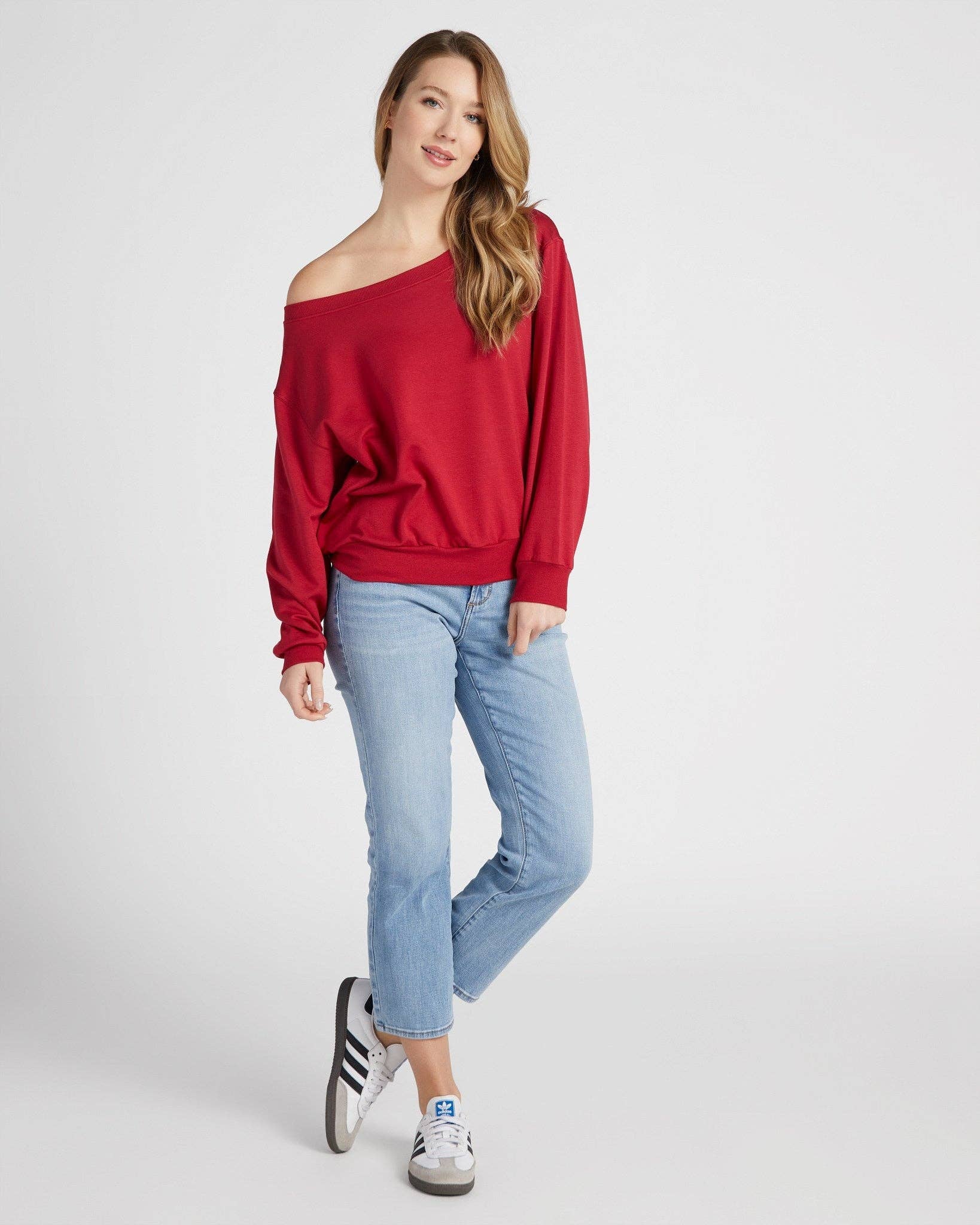 Seventy Eight and Sunny (SEAS) - Wholesale Sweatshirt - Women's - Brooksville One Shoulder Sweatshirt45