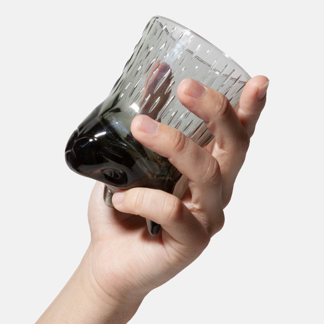 DOIY - Wholesale Drinking Glass/Cup - Black Kitty Stackable Glasses2