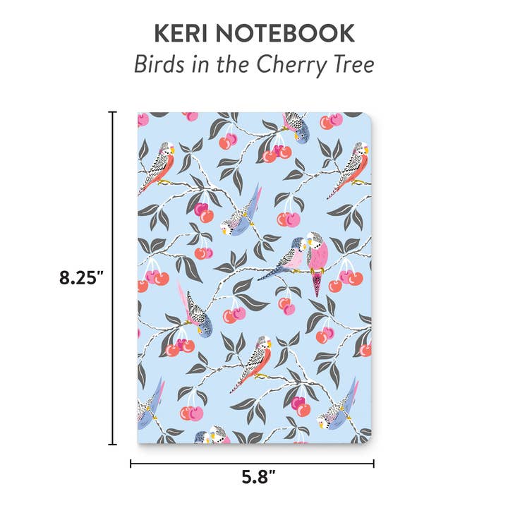 Studio Oh! - Wholesale Notebook - Birds in the Cherry Tree Keri Notebook2