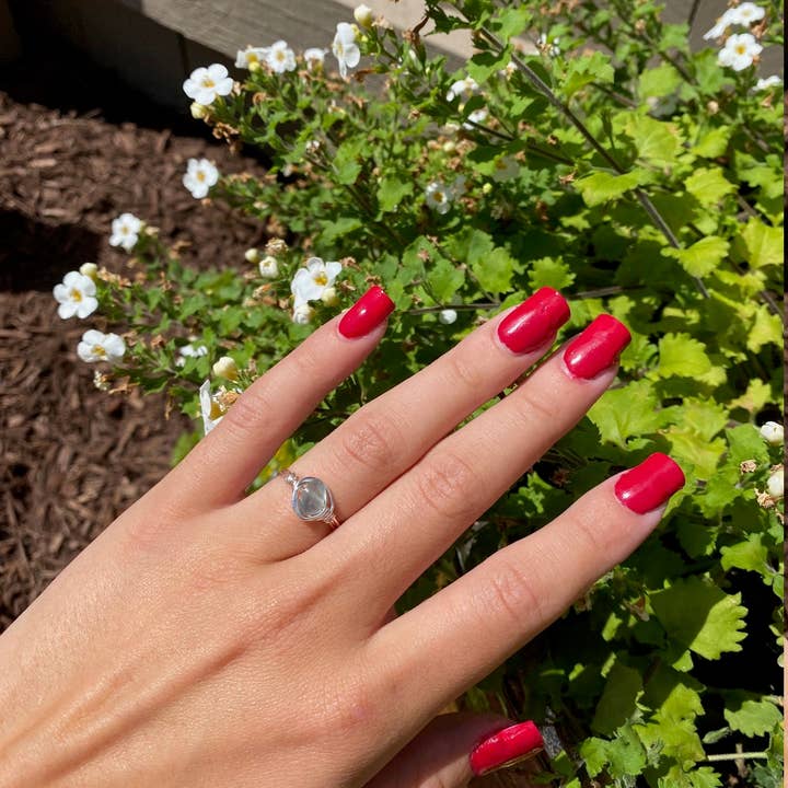 Anello con pietra di Flourite per la vendita all'ingrosso da parte di Mystical Rings