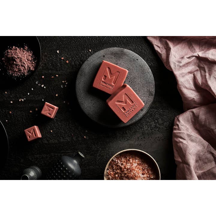 MWERRE – Großhandel Feste Seife – Indigene Rosa-Tonerde-Seife1