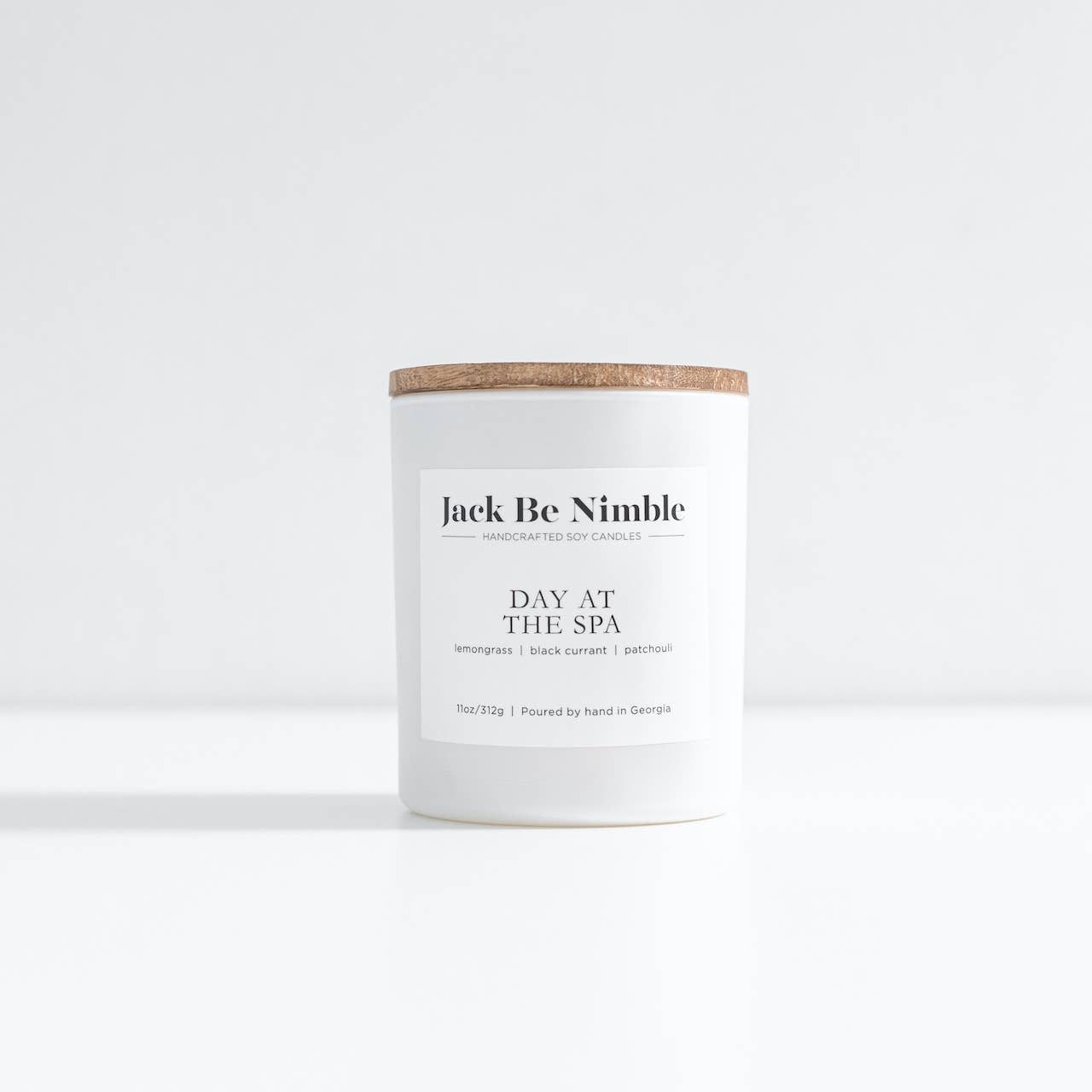 Jack Be Nimble Candles - Wholesale Jar/Filled Candle - 11oz Day At The Spa • Scented Soy Candle3