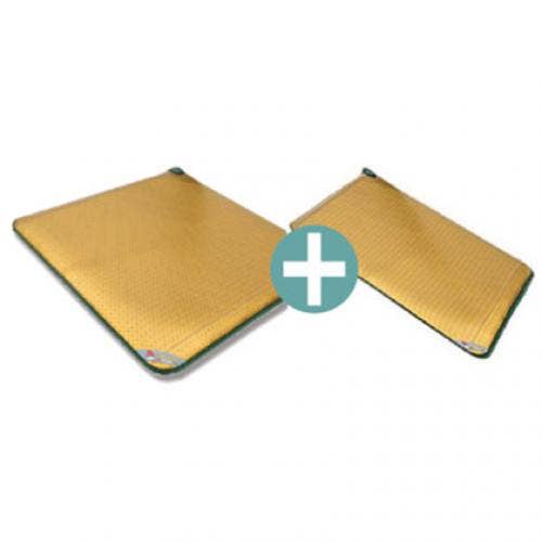 KPurity - Wholesale Heating Pad - Naega-One Far Infrared Heat & Negative Ion Single Mat(43 inch x 78 inch)+ Cover Mat (Combo Healing Mat: 27inch x 43 inch)3