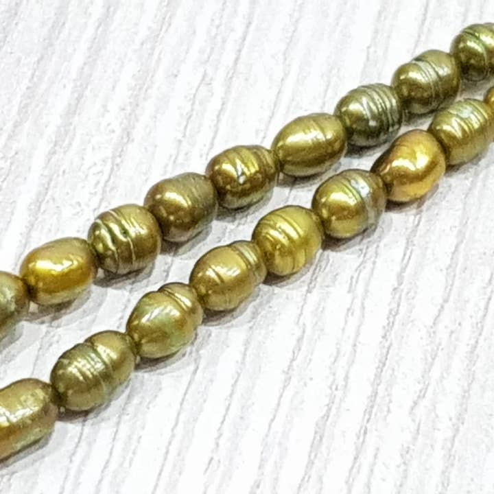 Gloria-Maris – wholesale Pärlor – 1 sträng av odlade pärlor 8-10mm / ca 38cm / 3002-543