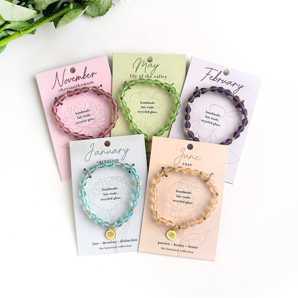WorldFinds - Wholesale Retailer Display - Jewelry - Botanical Collection Bracelet Display Package5