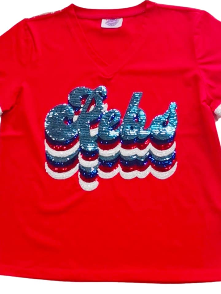 Retro Rebs Tee for wholesale by Sparkle City