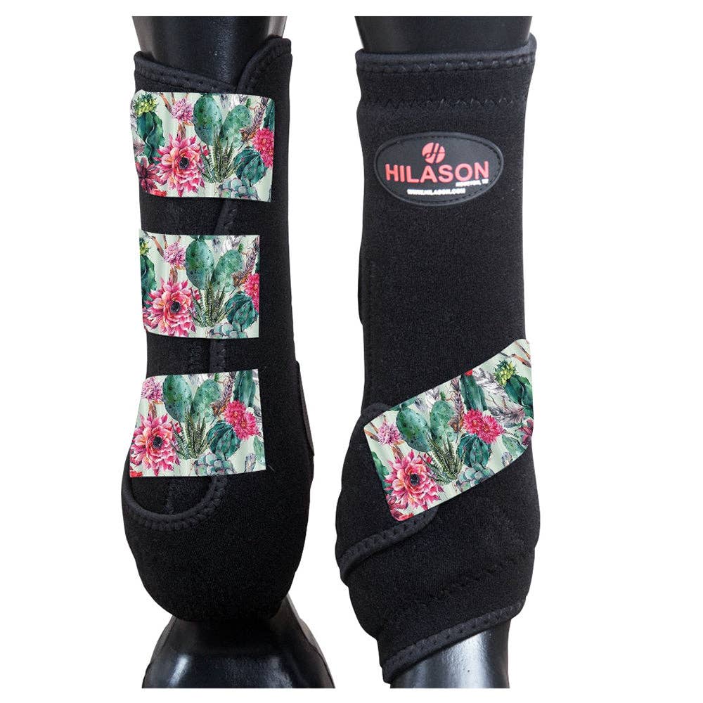 HILASON - Wholesale Horseback Riding Gear - HILASON L M S Horse Front Leg Sport Boots | Jumping Printed2