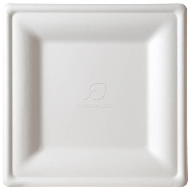 10in Square Plates | Vanguard® Eco-Products (QTY: 250) for wholesale by MicRic