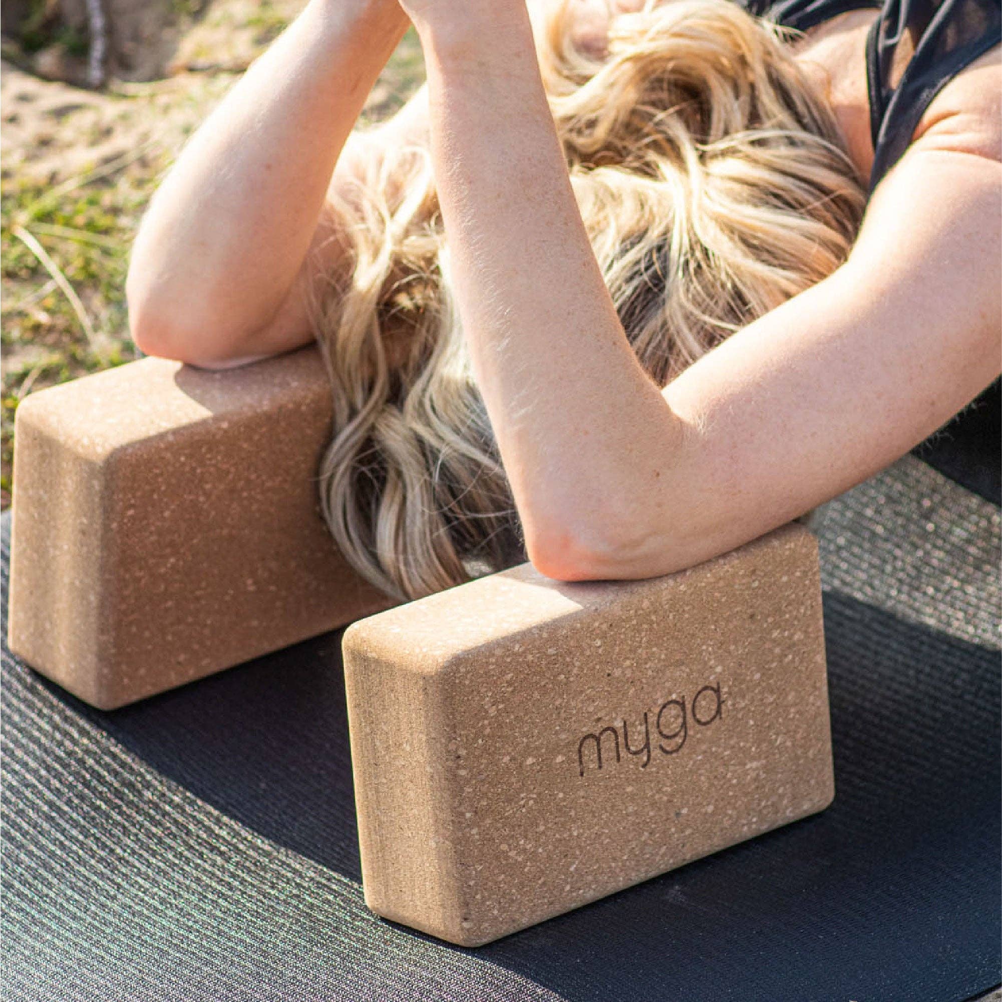 Myga Europe - Wholesale Yoga Block/Bolster - yoga block - cork6