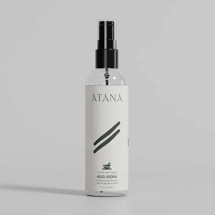 Arôme de tête : Brume volumisante pour la brillance et le parfum des cheveux pour la vente par ATANA HEAD SPA, LLC