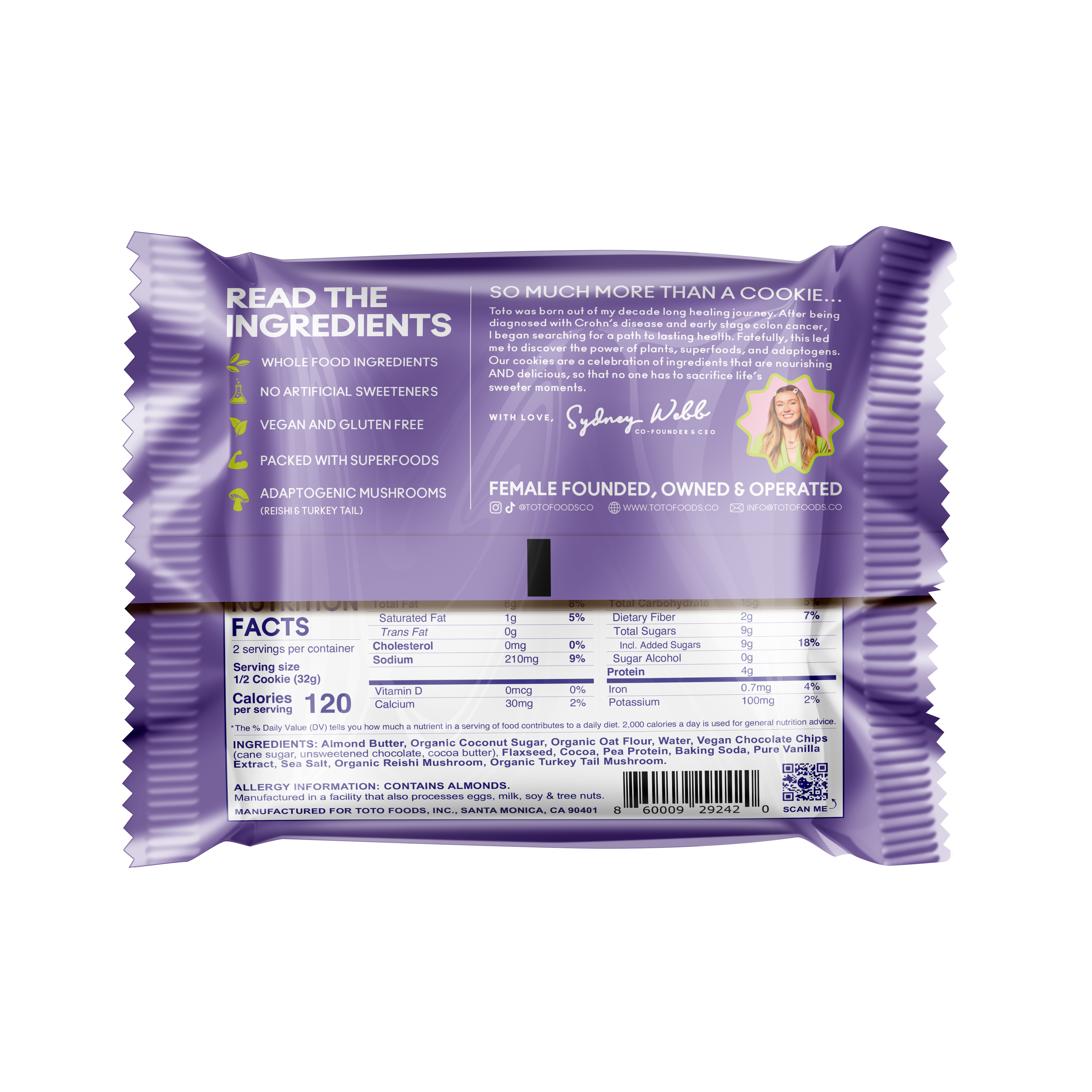 Toto - Wholesale Cookie - Double Chocolate Chip (10 pack)3