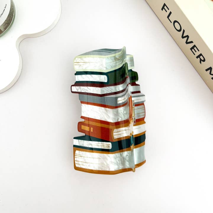 mildstyles - Wholesale Hair Clip - Women's - Ocean of Knowledge Book Hair claw clip