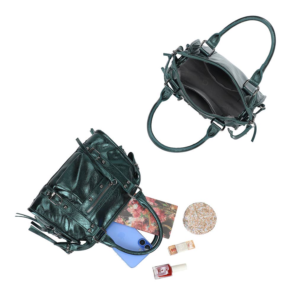 Gallantry - Wholesale Handtas met handvat - Dames - Skyla Metalen (R-1979)27