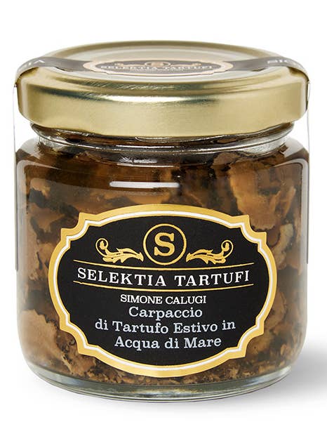 Carpaccio van Zomertruffel in Zeewater voor wholesale door Selektia Tartufi