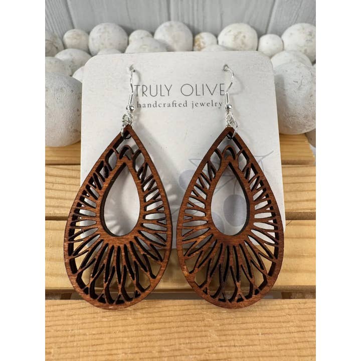 Brincos de Filigrana Artesanais por atacado de Truly Olive