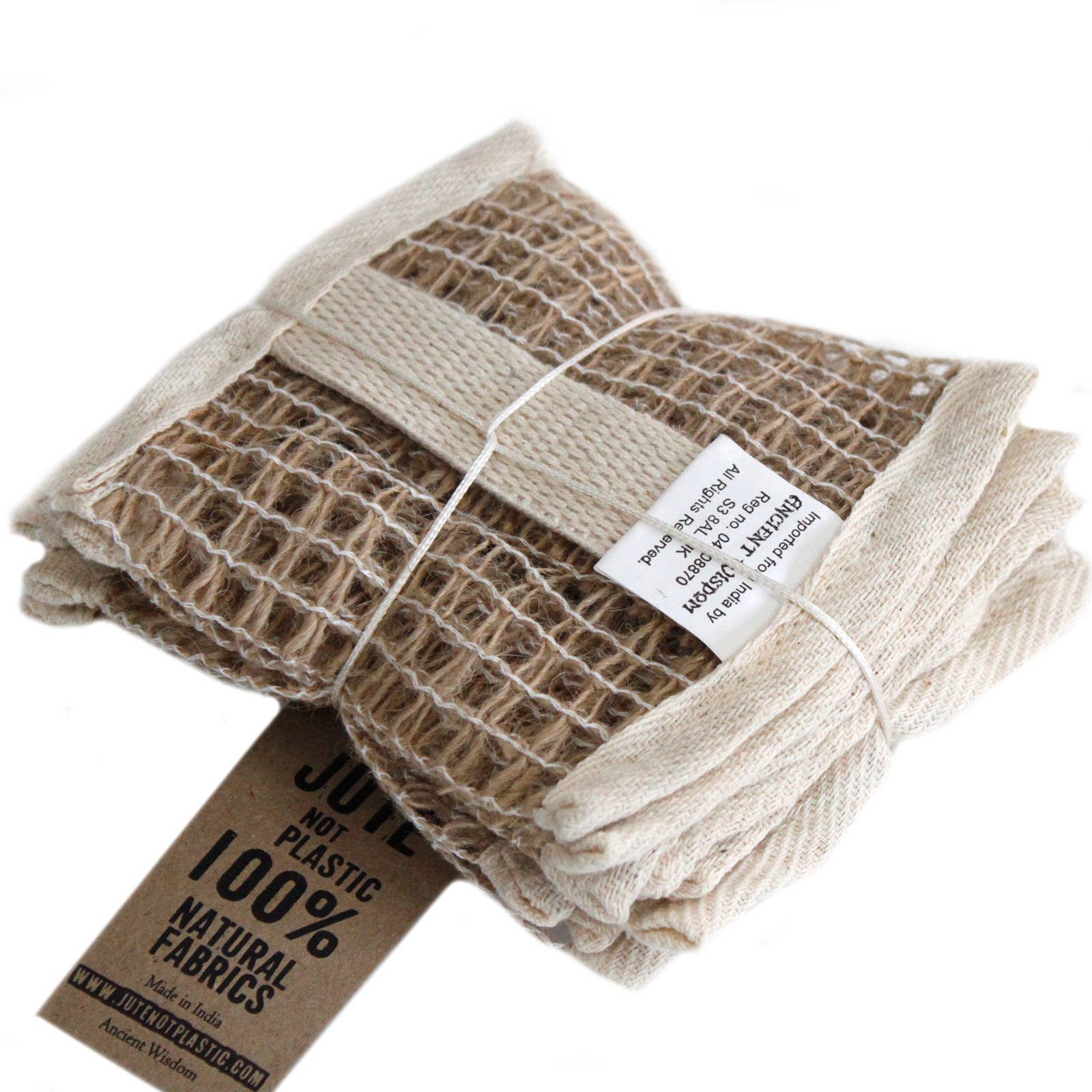 Ancient Wisdom - Wholesale Soap Pouch/Sack/Bag - Soft Jute Soap Bag2
