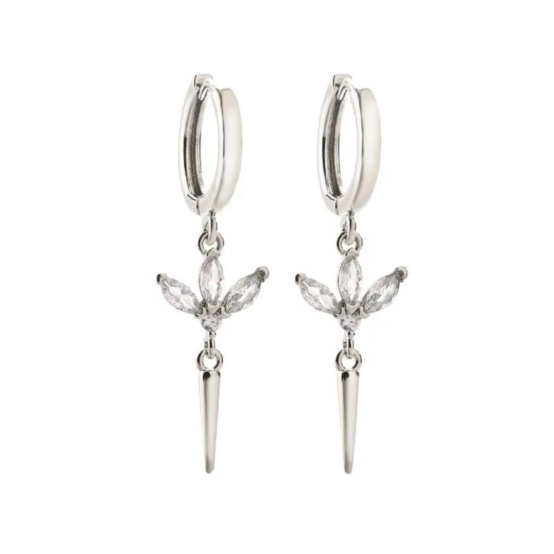 Rosies - Wholesale Dangle Earrings - White alissa earrings2