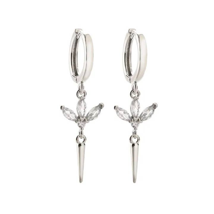 Rosies - Wholesale Dangle Earrings - White alissa earrings2