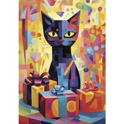 Happy Birthday 8 Card for wholesale by ikonink