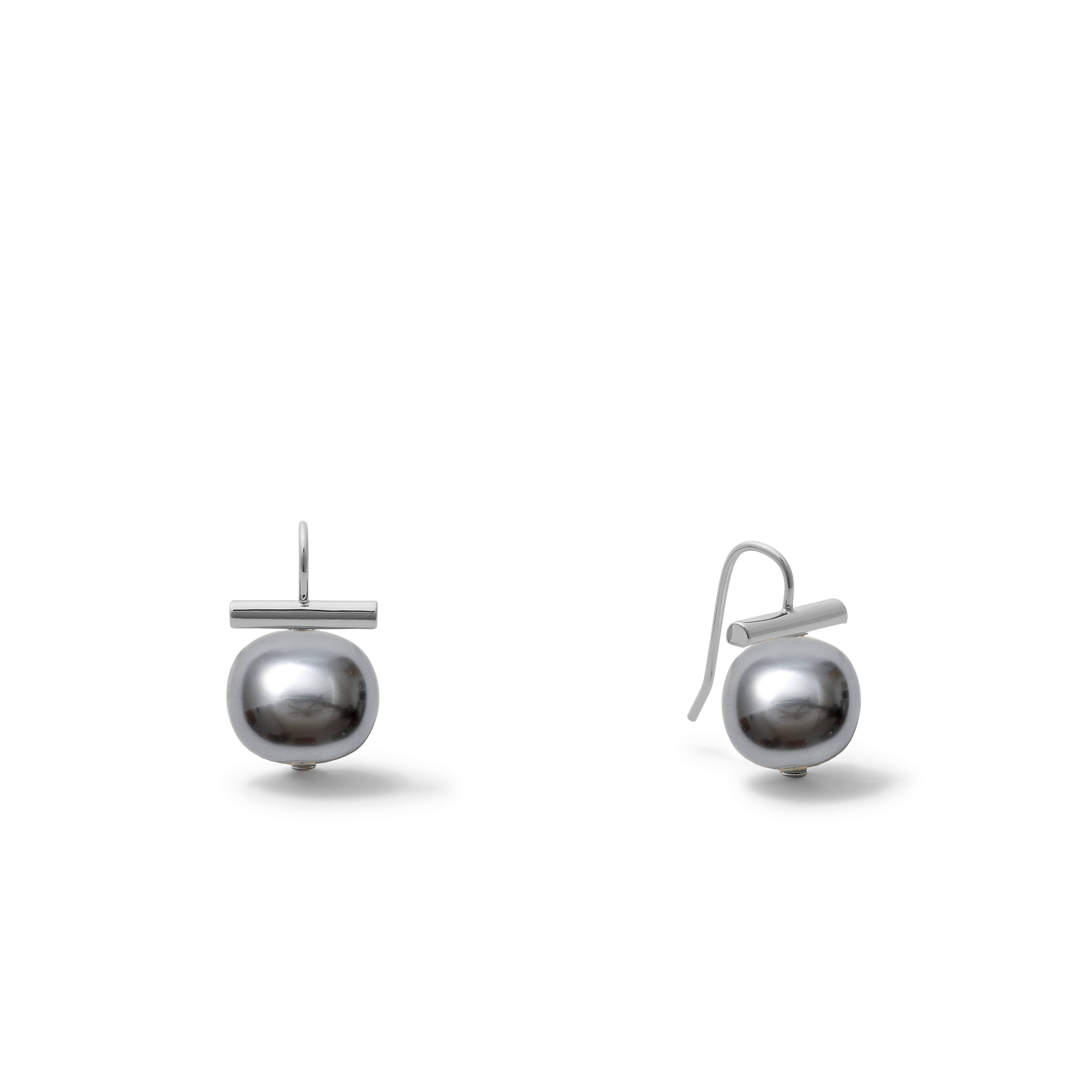 CC & Co by Catherine Canino - Wholesale Stud/Post Earrings - Petite + Sweet Pebble Pearls~ Baby Sterling Silver5