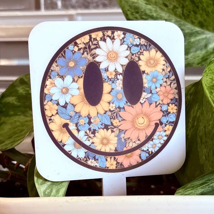 FLORAL SMILES | plant marker, garden label, plant accessory for wholesale by Ninestyles