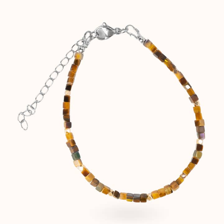 Bracelet Œil de Tigre Argent pour la vente par Blue Buddha Jewelry