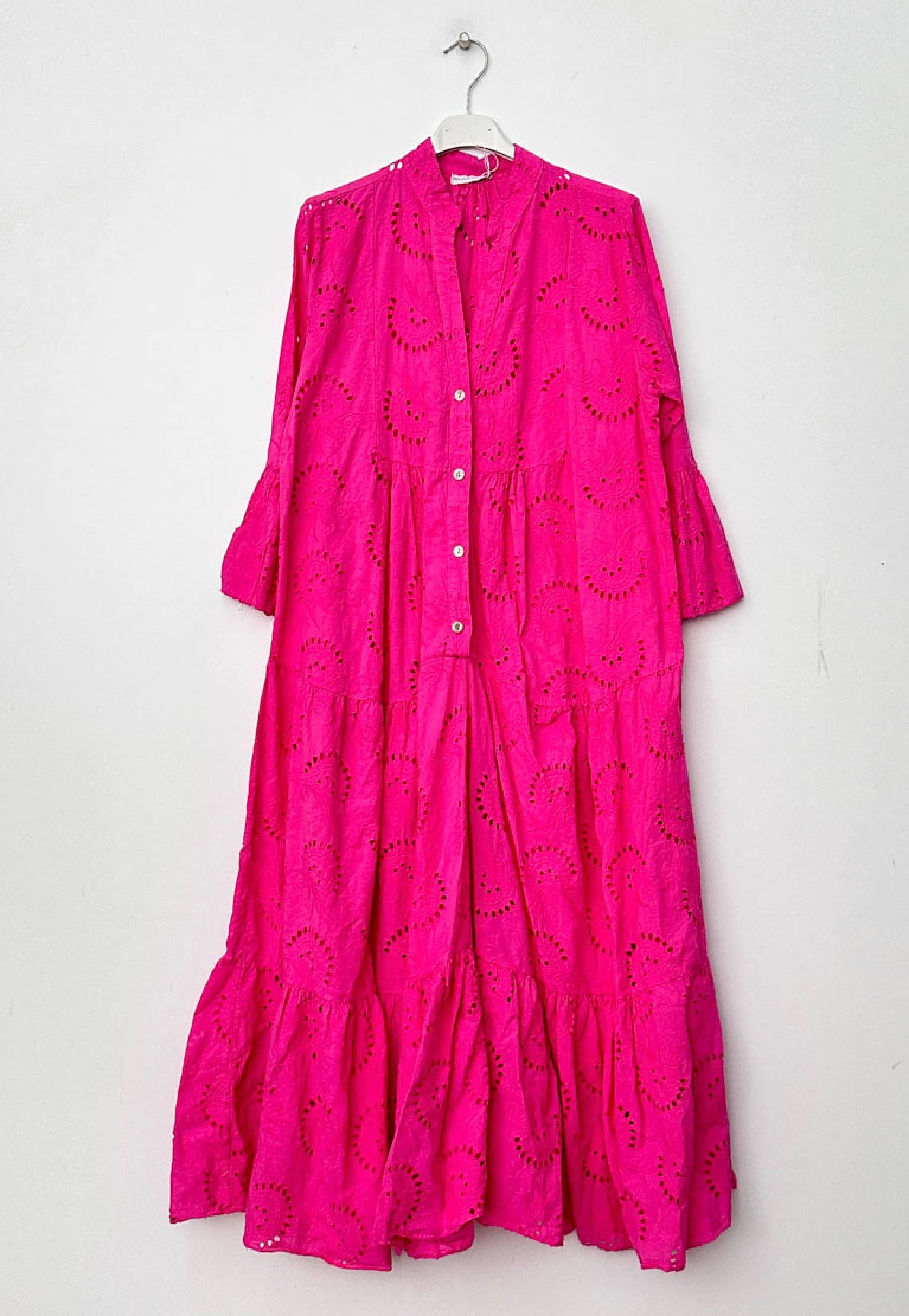 Happy look - Vente Robe – femme - Longue robe en broderie anglaise 16