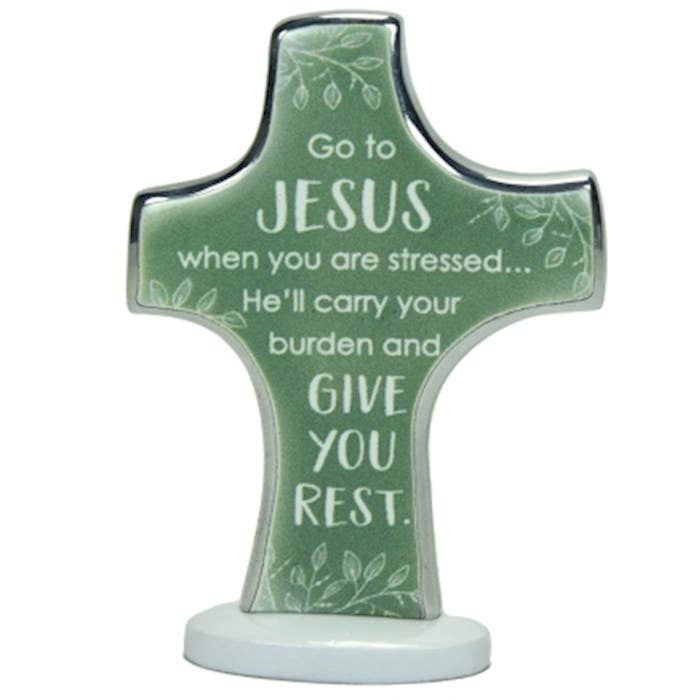 Bedtime Cross: Jesus Gives You (Standing) for wholesale by New Day Gifts