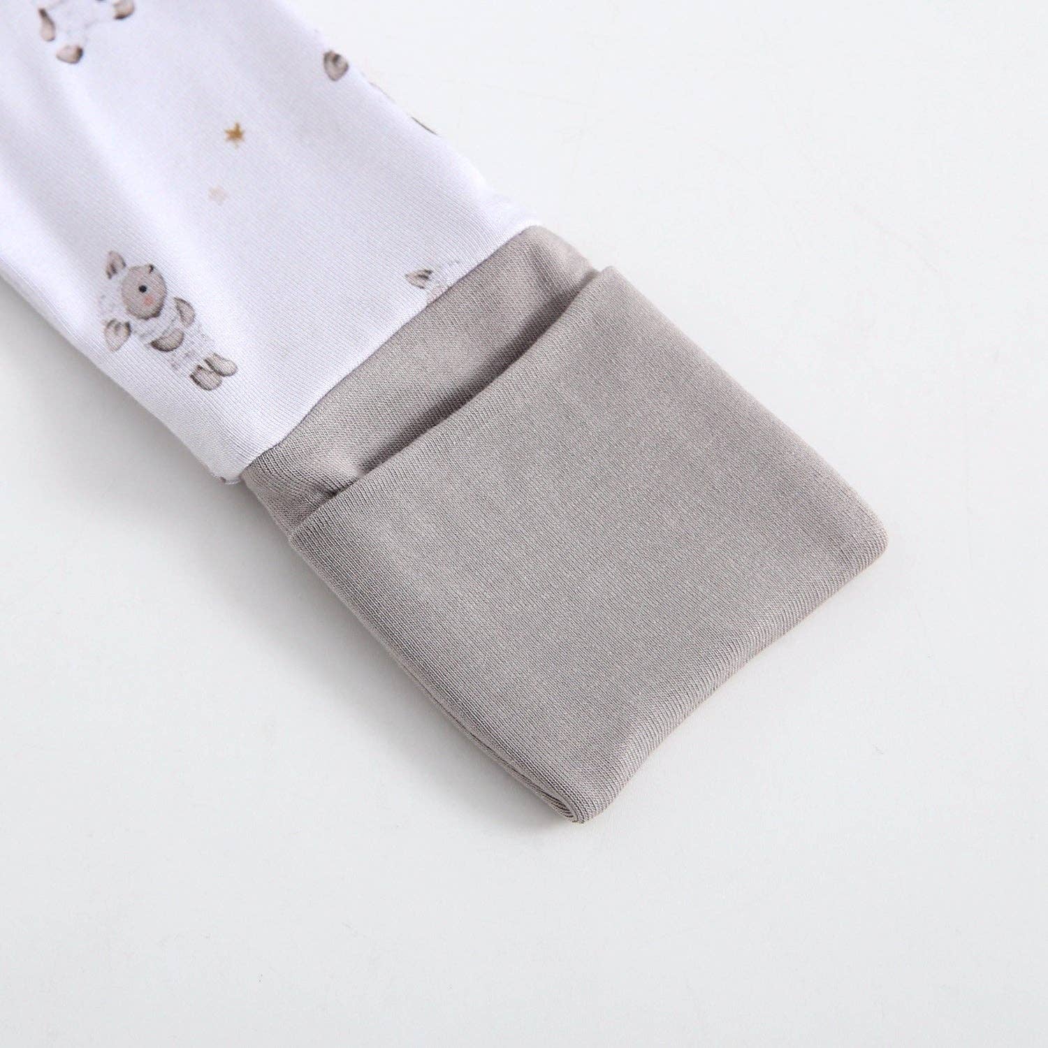 Luxie Charm - Wholesale Jumpsuit - Baby - Little Lamb Zippered Baby Romper5