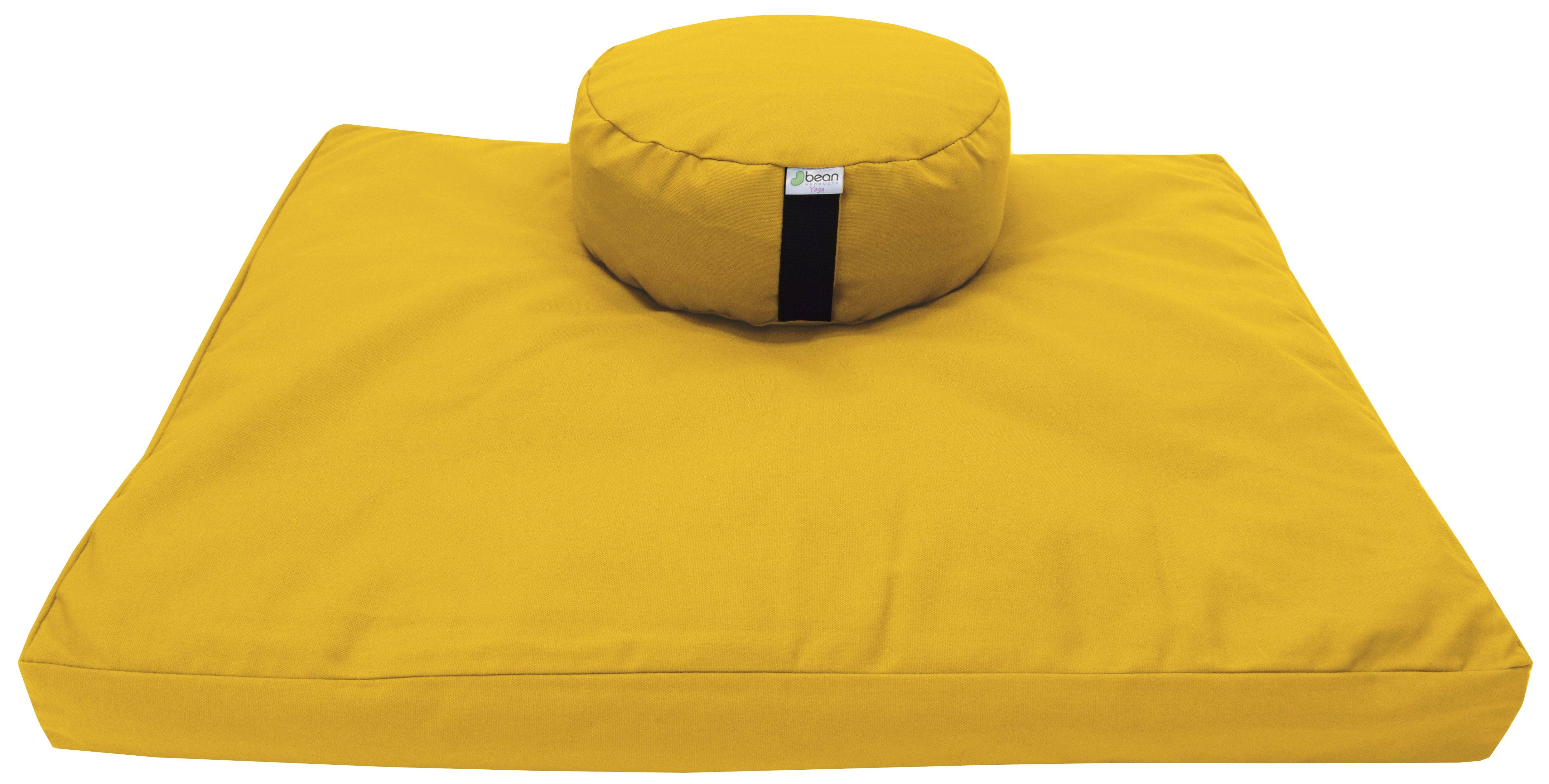 Bean Products - Wholesale Meditation Supplies - Zafu + Zabuton Meditation Cushion Set - Cotton ..Made in USA9