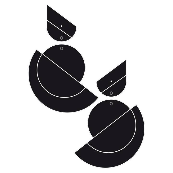 SUZANNA MS statement earrings METROPOLIS line for wholesale by ALEX+SVET