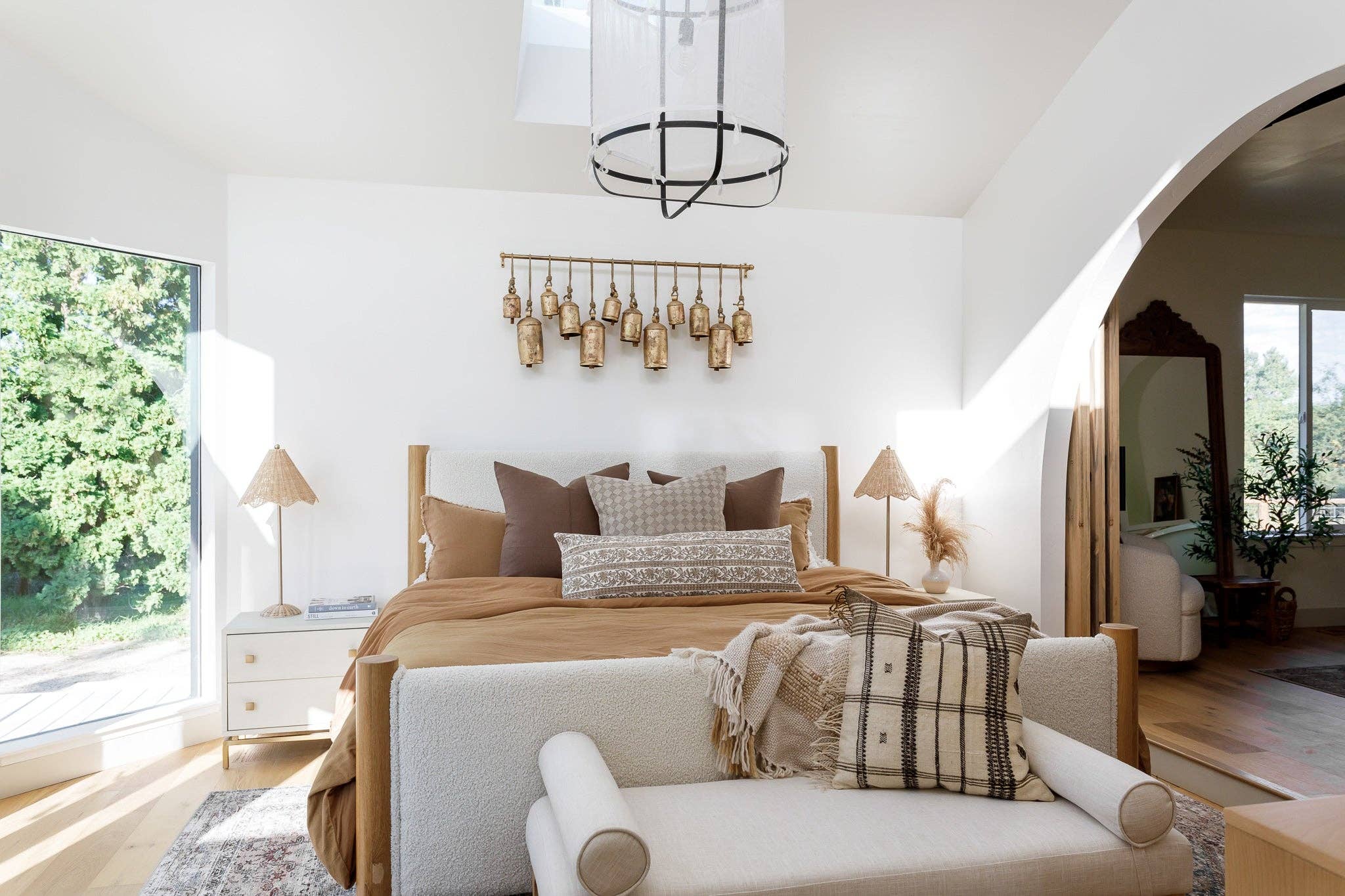 Linen & James - Wholesale Throw Pillow Cover - Dane | Brown Checkered Diamond Pillow Cover5