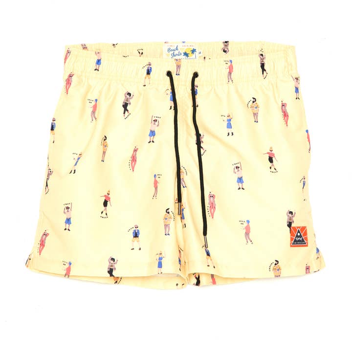 C'mon swimsuit, yellow, REPREVE, Quick Dry for wholesale by Tiwel