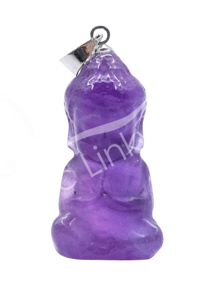 (PC)ANHÄNGER - BUDDHA AMETHYST 1" für den Großhandel von Oceanic Linkways Inc