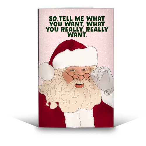 Greetings cards 'Santa Spice' for wholesale by ART WOW