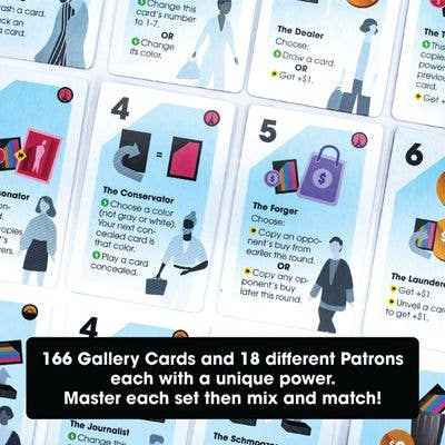 Resonym - Wholesale Card Game - Avant Carde - Deck building game of cubist art collection6