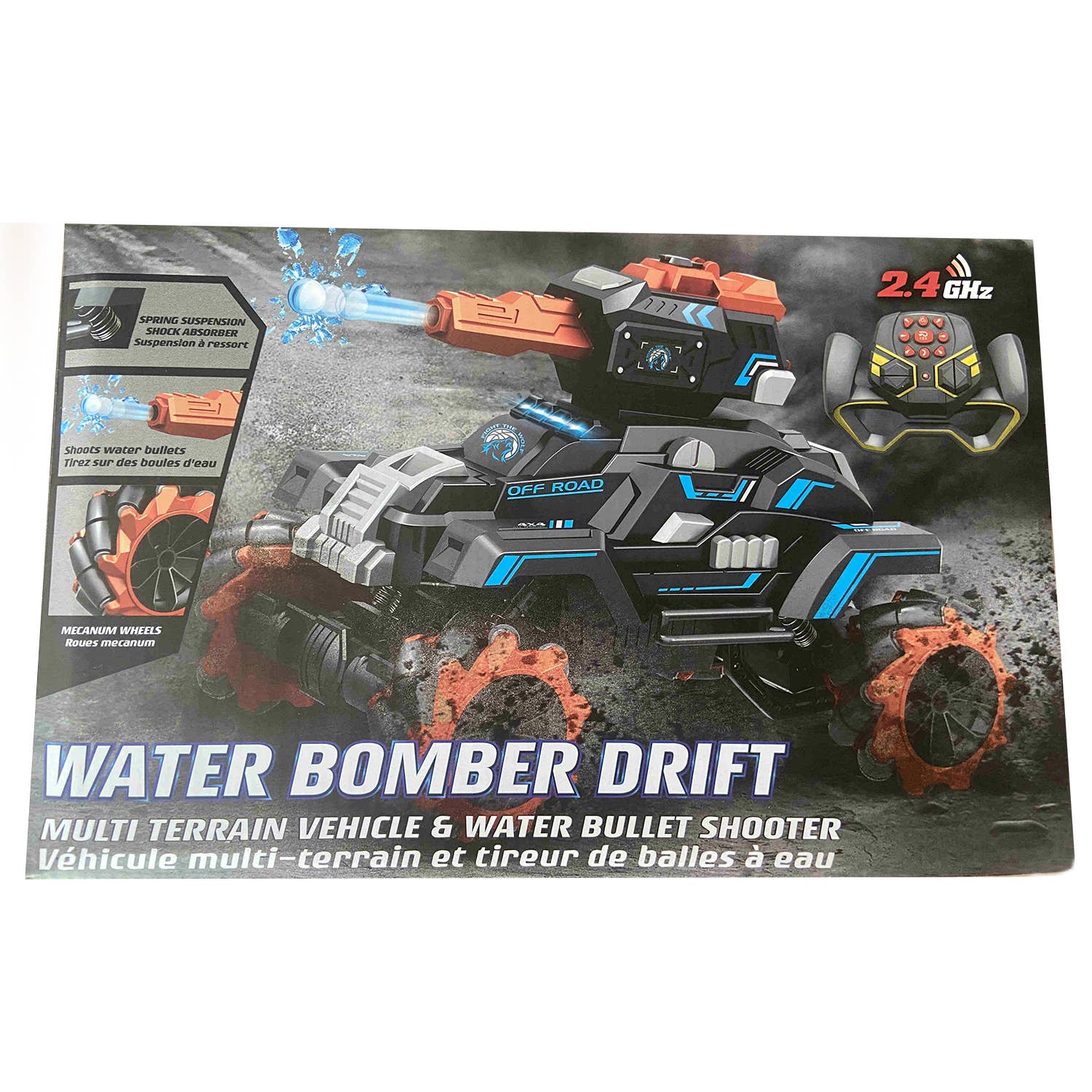 Jupiter Creations – Großhandel Spielzeugauto – Kinder – Wasserbomber Drift R/C 2,4G8