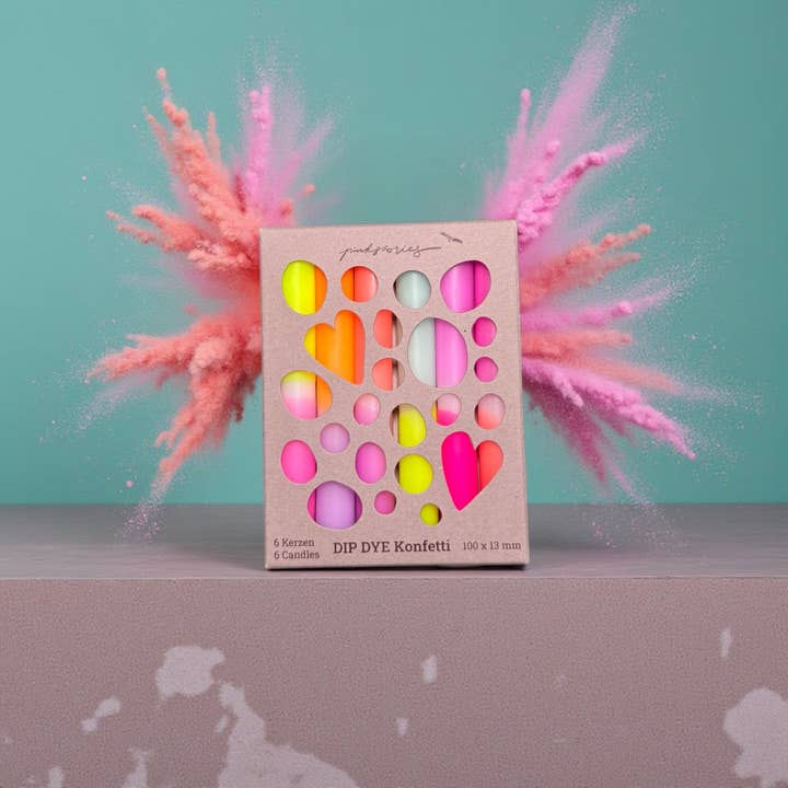 Dip Dye Konfetti * Kleurboeket voor wholesale door Pink Stories