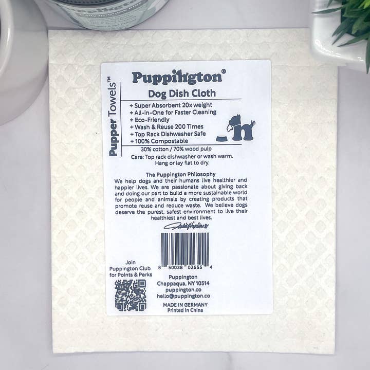 Puppington - Wholesale Dishcloth - Pupper Towels Aussie Love Swedish Dishcloth Dog Mom Gift2