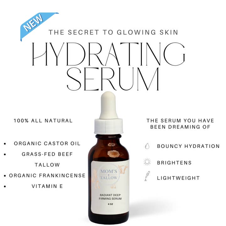 Stralend Diep Verstevigend Serum: Gericht op fijne lijntjes & rimpels (GROOT 4oz NIEUW) voor wholesale door MOOGCO Silver Nursing Cups